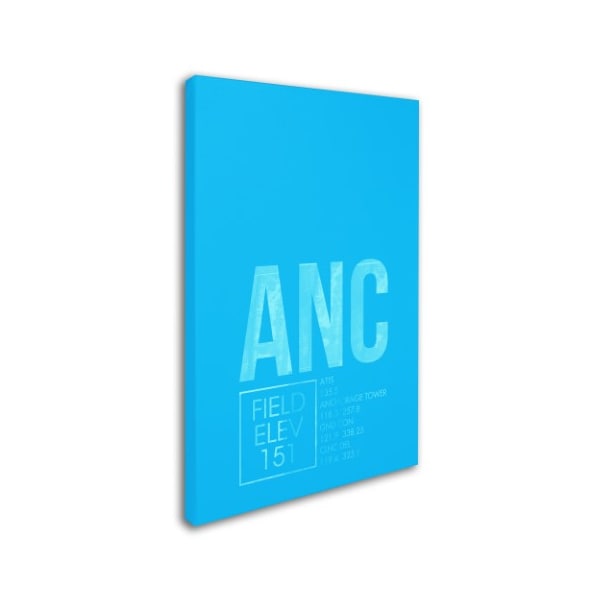 08 Left 'ANC ATC' Canvas Art,12x19